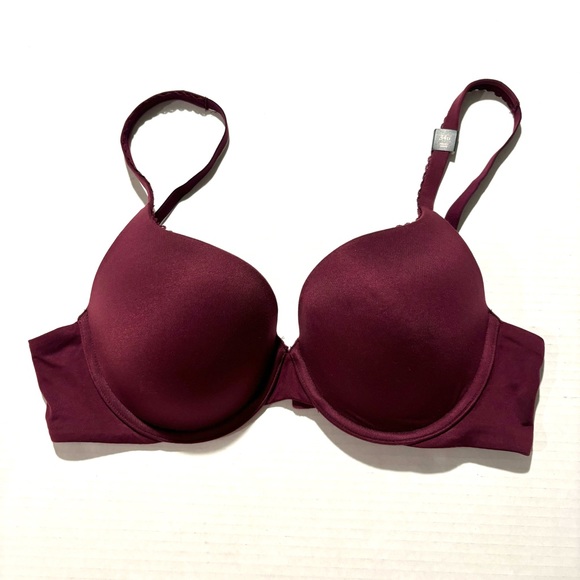 NEW Victoria’s‎ secret Body by Victoria Perfect Shape bra Maroon size 34D - Picture 1 of 9
